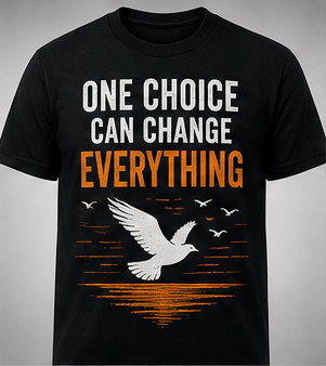 Control the Choice. Change the Story. — Recovery T-Shirt